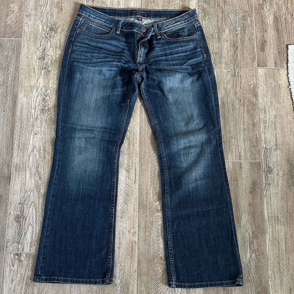 Banana Republic Dark Blue Boot Cut Jeans
